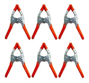 Set 6 Pinzas Spring Clamp Prensa De Resorte Digipro