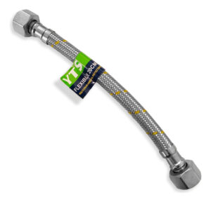 Manguera Flexible 20cm Para Gas Recubierta 1/2 Pulgada