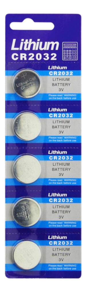 Pack Tira 5 Pilas Tipo Boton Cr2032 2032 3v