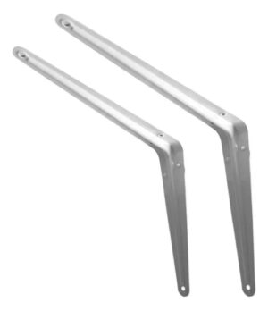 Set 4 Escuadras Repisa Tipo L 14x16 Angulo Soporte Estante