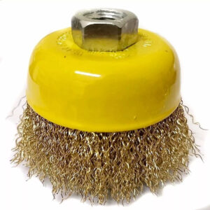 Escobilla Copa Chascon 3 Pulgada Tuerca M14 Para Esmeril