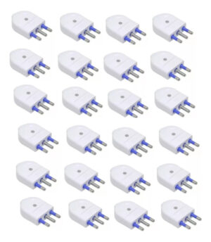 Pack 24 Enchufe Macho Volante 2p+t 10a 250v