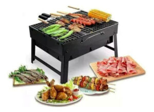 Parrillera Asados Grill Bbq Portatil Plegable Terraza Balcon
