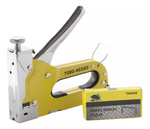 Engrapadora Corchetera Tapiceria Manual + Grapas