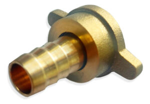Niple Bronce Hi 1/2  Conector Espiga Pipa Recta 1/4