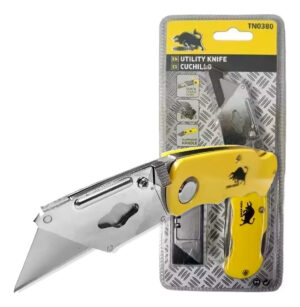 Cuchillo Cartonero Retractil Tipo Navaja Repuesto 6 Hojas