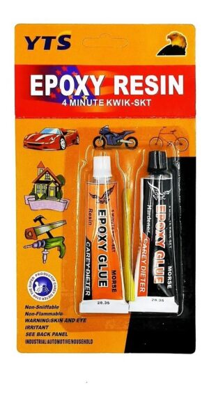 Acero Liquido Epoxy Secado Rápido Ultra Resistente