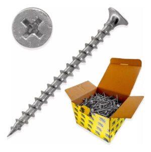 Tornillo Volcanita Punta Fina 6x1 1/2  Madera 1kg  Crs