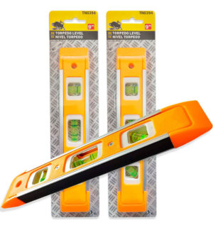 Nivel Torpedo Iman 3 Burbujas Horizontal Vertical 45 Grados