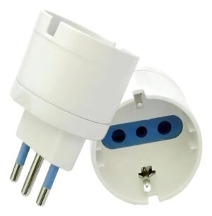 Adaptador Enchufe Europeo A Chileno Ante Schuko 220v 10a