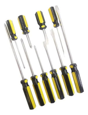 Juego Destornilladores - 10 Piezas Toro Negro - ( +/ - )