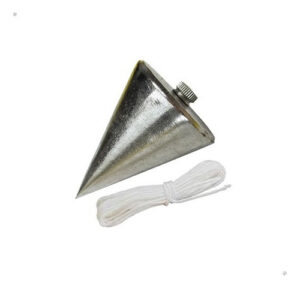 Plomada Plomo Albañil Carpintero Toro Negro Tn3101 500g Cordón 3m