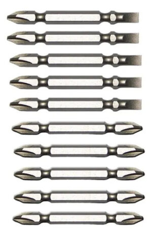 10 Puntas Phillips Destornillador Doble Ph2 Paleta 50mm