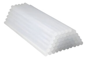 Silicona En Barra Gruesa 11.2mm 1 Kilo Transparente