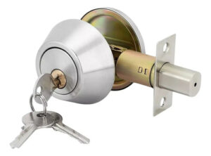 Chapa Para Puerta Cerradura Adkar Seguridad Acero Cerrojo