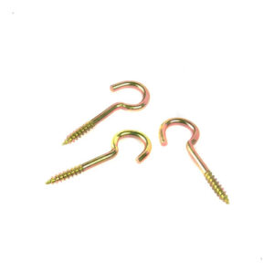 Cáncamo Abierto N10 - Tornillo Gancho Perno - 70mm - 144 Pcs