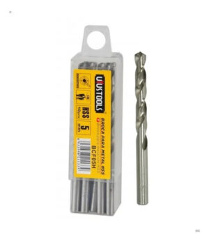 Brocas Para Metal Hss - 5mm - Set 10 Unidades