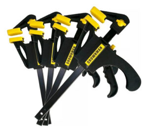 4 Prensa Rapida Carpintero Sargento 6 Pulgadas Carpinteria