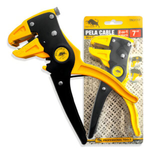Alicate Pelacables Automático Toro Negro 7 Pulgadas Con Mango Antideslizante