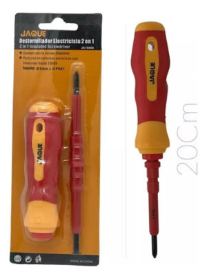 Atornillador Aislado Para Electricista 2 En 1 ( 5mm X Ph# 1)