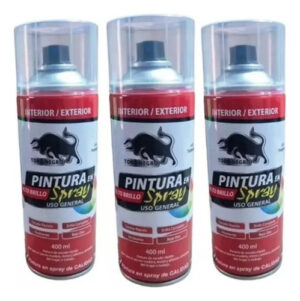 3 Uds Spray Uso General Laca Sellador Transparente 400ml