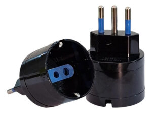 Adaptador Eléctrico Schuko 10a 250v 1500w Certificado Sec