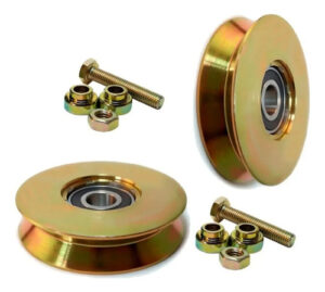 Rueda Porton Corredizo Con Perno 70 Mm Par (2 Ruedas)