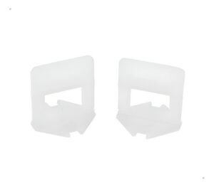 500 Clips Separador Nivelador - Cerámica Porcelanato - 2mm Blanco