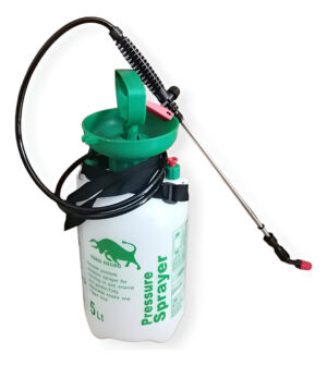 Fumigadora Pulverizador Rociador - 5 Litros - Bomba Manual Blanco