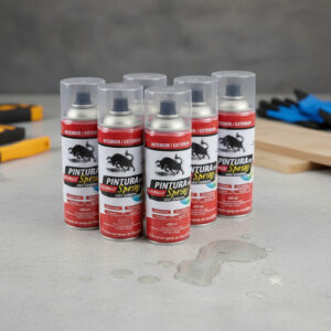 6 Uds Spray Uso General Laca Sellador Transparente 400ml