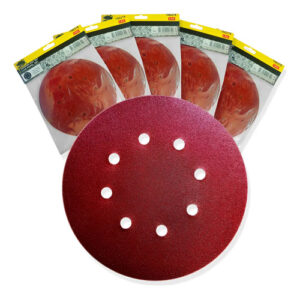 25 Lija Pulir 115mm Madera Metal Velcro 40 80 120 180 240 Disco Lija