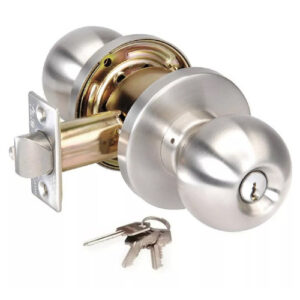 Pomo Chapa Cerradura Chapas Dormitorio Chapa Cerradura Para Dormitorio Con Llave Color Plateado