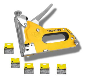 Engrapadora Corchetera Tapiceria Manual + 5600 Grapa
