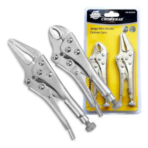 2 Alicate Caiman Presion Sujeción De Presición Tipo Mini