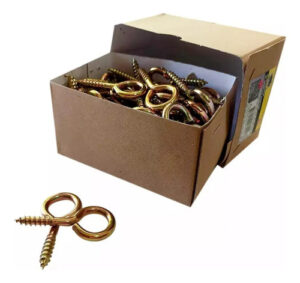 Cáncamo Cerrado N16 - Gancho Perno Ojo - 58mm - 72 Pcs