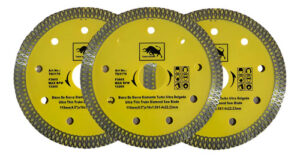 3 Disco De Corte 4,5 Diamantado Porcelanato Cerámico Granito Amarillo