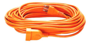 Cable Extensión Alargador De Corriente 30mts/ 1.00mm2 Taller Naranja
