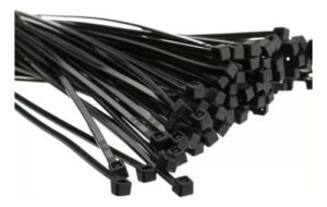 100 Unidades Amarras Plasticas Precinto 4,8mm X 30cm Bolsa Color Negro
