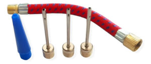 Set Aguja Para Pelotas Inflador Bombin Aguja Globos Único