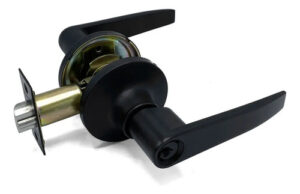 Cerradura Chapa Acceso Manilla Para Puerta Color Negro Negro