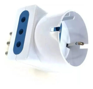 Enchufe Adaptador Hembra Triple Schuko 10a 250v