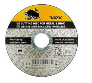 25 Disco De Corte Para Metal Milimetrico 115mm 4-1/2 Unico