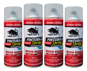 Pack 4 Sprays Toro Negro Laca Sellador Transparente 400ml Múltiples Superficies No Especificado