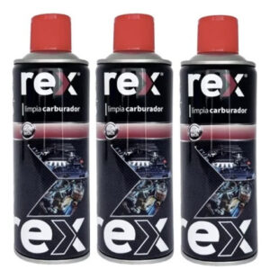 X3 Limpiador Carburador Y Cuerpo Aceleración Lubricante