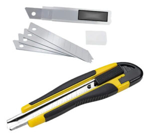 Cuchillo Cartonero 18mm Corta Carton Exacto Cortante