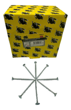 Tornillo Volcanita Punta Fina 6 X 2 Madera Yeso 450pcs