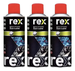 X3 Grasa En Spray Lubricante 450 Ml Rex
