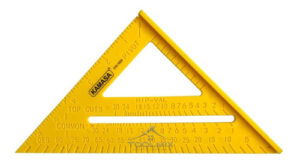 Escuadra Rápida 7 Pulgadas Plástico Abs Kamasa Carpintería