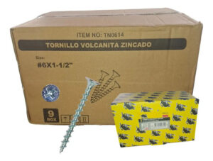 Tornillo 6 X 1 1/2 Crs Zincado X 5130 Unidades