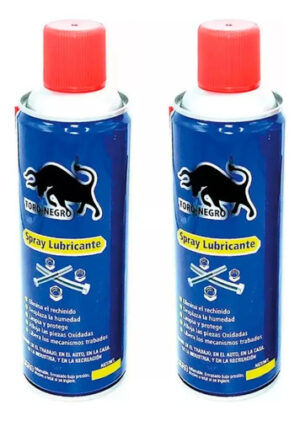 2 Spray Lubricante 250ml Tipo W40 Limpia Lubrica Afloja